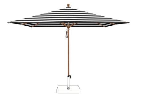 Glatz Parasol PIAZZA carre Cat.5 810 Black Stripe