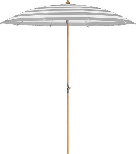 Glatz Parasol ALEXO rond Cat.5 555 Grey Stripe