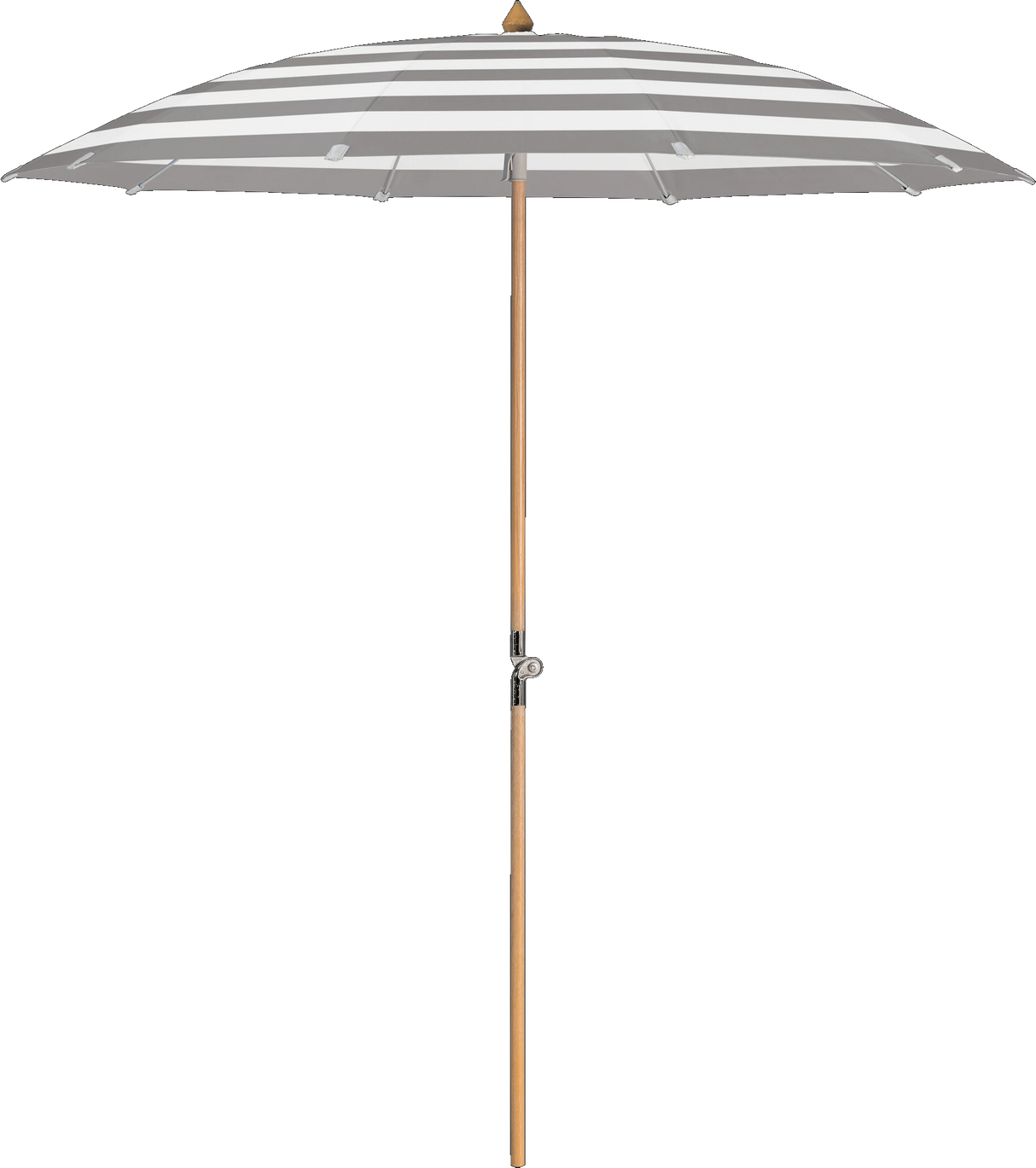 Glatz Parasol ALEXO rond Cat.5 570 Steel Stripe