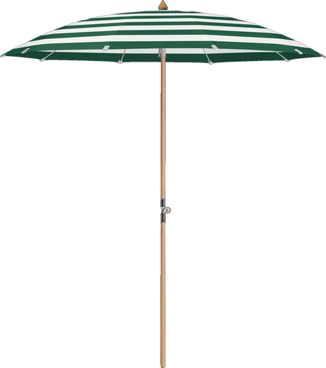 Glatz Parasol ALEXO rond Cat.5 589 Green Stripe