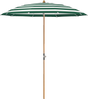 Glatz Parasol ALEXO rond Cat.5 589 Green Stripe