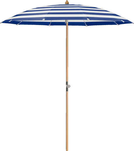 Glatz Parasol ALEXO rond Cat.5 602 Blue Stripe