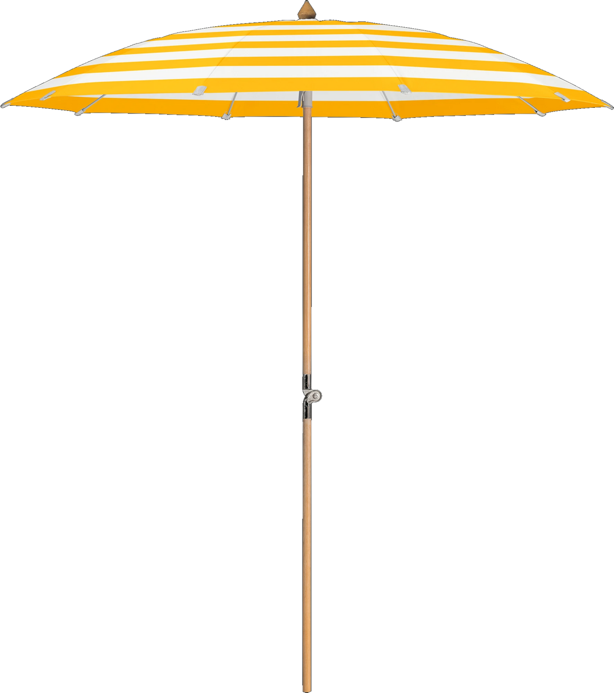 Glatz Parasol ALEXO rond Cat.5 624 Yellow Stripe