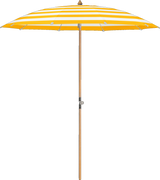 Glatz Parasol ALEXO rond Cat.5 624 Yellow Stripe