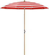 Glatz Parasol ALEXO rond Cat.5 800 Red Stripe