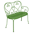 Fermob 1900 Banquette banc Vert croquant G7