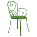 Fermob 1900 Fauteuil Vert croquant G7