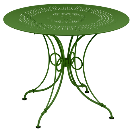 Fermob 1900 Table Ø 96cm Vert croquant G7