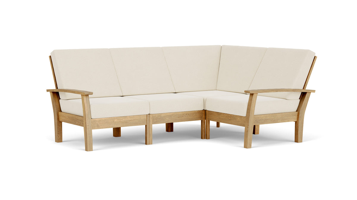 Barlow Tyrie Haven Module lounge d'angle avec coussins Canvas 5453