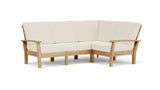 Barlow Tyrie Haven Module lounge d'angle avec coussins Canvas 5453