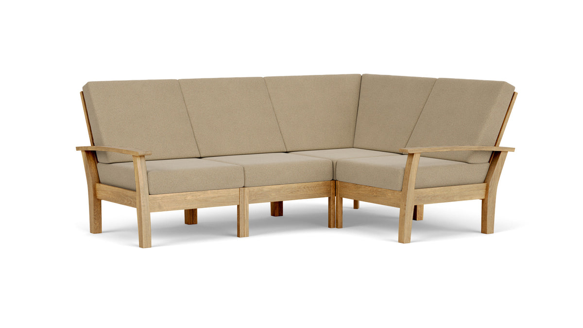 Barlow Tyrie Haven Module lounge d'angle avec coussins Heather Beige 5476