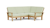 Barlow Tyrie Haven Module lounge d'angle avec coussins Mint 3967