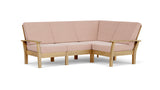 Barlow Tyrie Haven Module lounge d'angle avec coussins Blush 3965