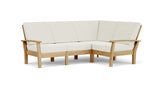 Barlow Tyrie Haven Module lounge d'angle avec coussins Marble 3966
