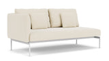 Barlow Tyrie Layout Deep Seating Double Seat - One High Arm Layout Double Seat - One High Arm - with cushions