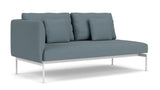 Barlow Tyrie Layout Deep Seating Double Seat - One High Arm Layout Double Seat - One High Arm - with cushions