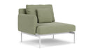 Barlow Tyrie Layout Deep Seating Single Seat - One Arm - with cushions