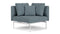 Barlow Tyrie Layout Deep Seating Corner Seat - avec coussins
