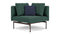 Barlow Tyrie Layout Deep Seating Corner Seat - avec coussins