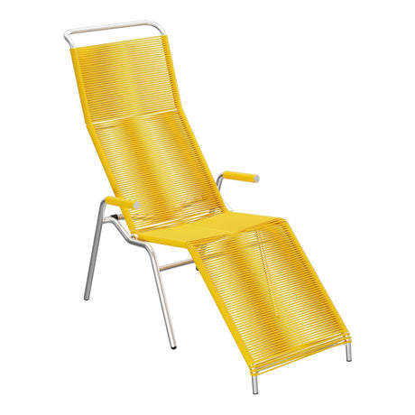 Schaffner Säntis Chaise longue Relax Spaghetti – Jaune 11 / Galvanisé à chaud 02