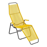 Schaffner Brissago Chaise longue Spaghetti – Jaune 11 / Noir 91