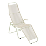 Schaffner Brissago Chaise longue Spaghetti – Sable pastel 15 / Vert Pastel 64