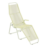 Schaffner Brissago Chaise longue Spaghetti – Jaune Buis 18 / Vert Pastel 64