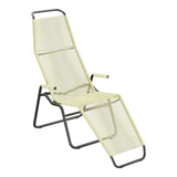 Schaffner Brissago Chaise longue Spaghetti – Jaune Buis 18 / Anthracite 77
