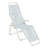 Schaffner Brissago Chaise longue Spaghetti – Bleu Pastel 51 / Sable Pastel 15