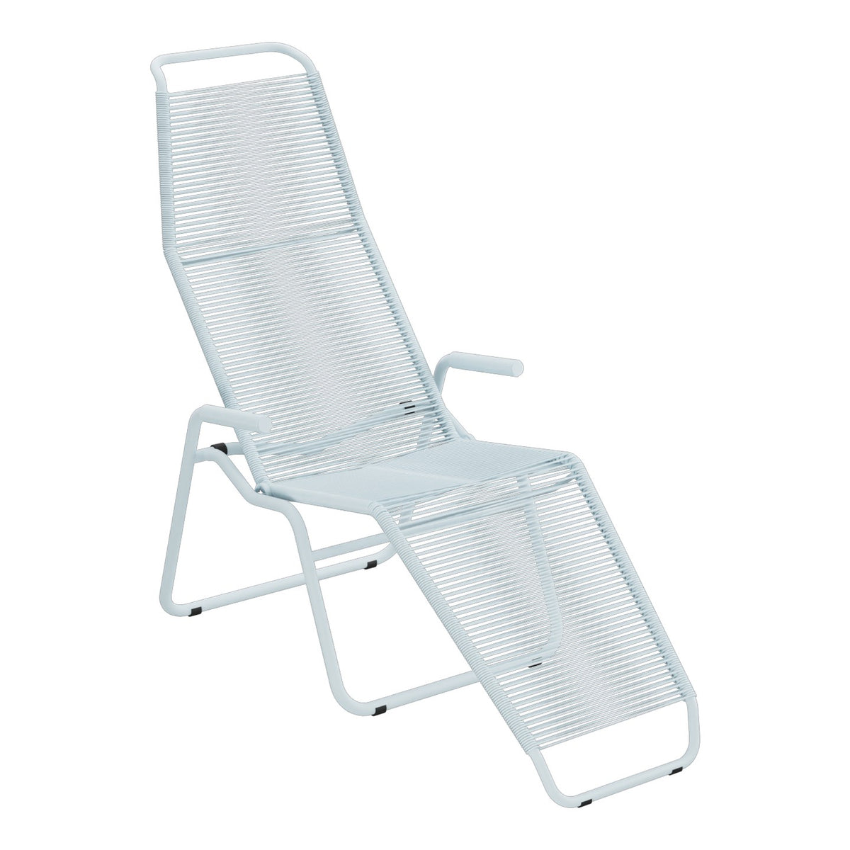 Schaffner Brissago Chaise longue Spaghetti – Bleu Pastel 51 / Bleu Pastel 51