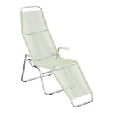 Schaffner Brissago Chaise longue Spaghetti – Vert pastel 64 / Galvanisé à chaud 02