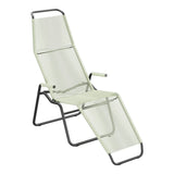 Schaffner Brissago Chaise longue Spaghetti – Vert pastel 64 / Anthracite 77