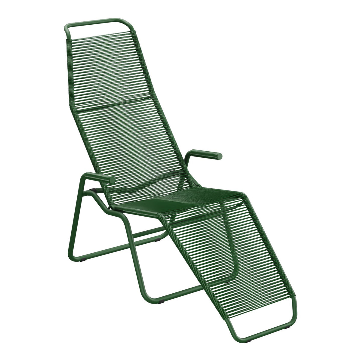Schaffner Brissago Chaise longue Spaghetti – Vert Sapin 66 / Vert Sapin 66