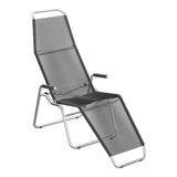 Schaffner Brissago Chaise longue Spaghetti – Anthracite 77 / Galvanisé à chaud 02