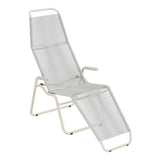 Schaffner Brissago Chaise longue Spaghetti – Gris Argent 78 / Sable Pastel 15