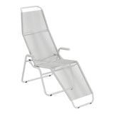 Schaffner Brissago Chaise longue Spaghetti – Gris Argent 78 / Gris Argent 78