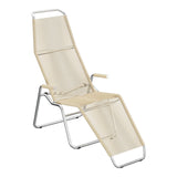 Schaffner Brissago Chaise longue Spaghetti – Marron Pastel 83 / Galvanisé à chaud 02