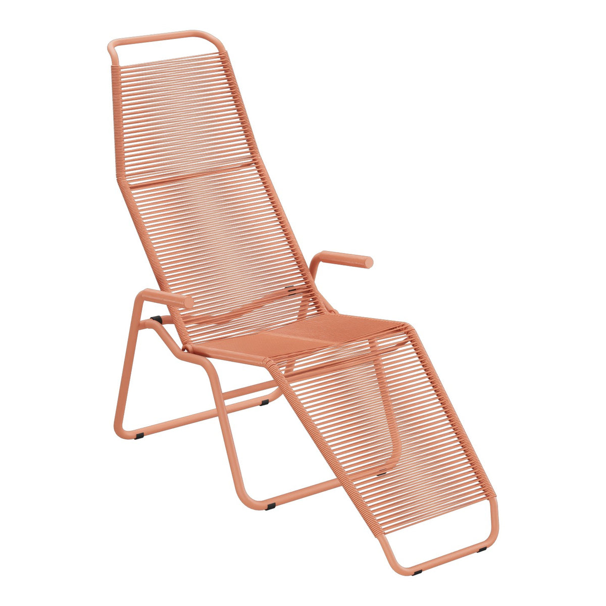 Schaffner Brissago Chaise longue Spaghetti – Terracotta 84 / Terracotta 84
