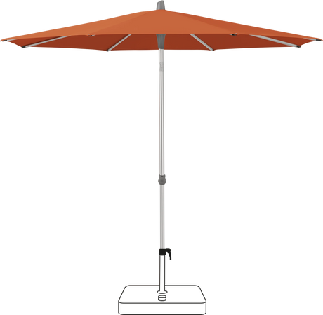 Glatz Parasol ALU-SMART rond Cat.5 513 Outback