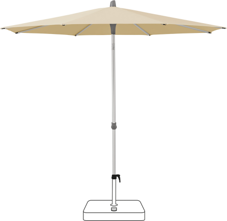 Glatz Parasol ALU-SMART rond Cat.5 526 Bamboo