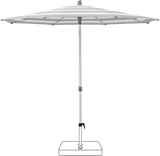 Glatz Parasol ALU-SMART rond Cat.5 555 Grey Stripe