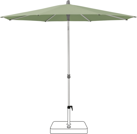 Glatz Parasol ALU-SMART rond Cat.5 579 Pistachio
