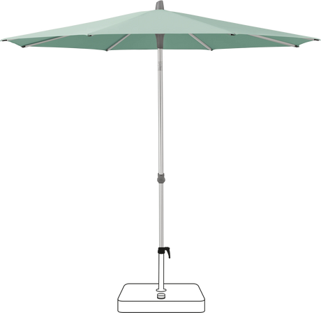 Glatz Parasol ALU-SMART rond Cat.5 581 Jade