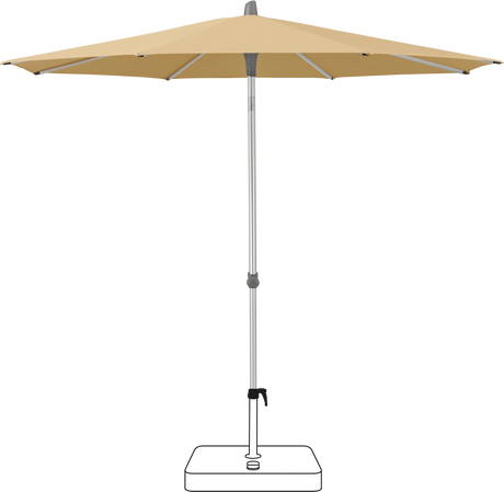 Glatz Parasol ALU-SMART rond Cat.5 604 Cereal