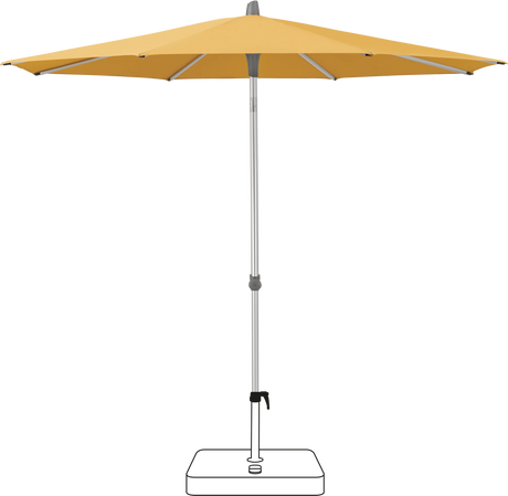 Glatz Parasol ALU-SMART rond Cat.5 617 Safran