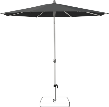 Glatz Parasol ALU-SMART rond Cat.5 669 Carbone