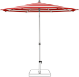Glatz Parasol ALU-SMART rond Cat.5 800 Red Stripe