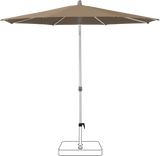Glatz Parasol ALU-SMART rond Cat.5 805 Walnut