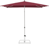 Glatz Parasol ALU-SMART carre Qualite 4 436 Wine