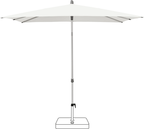 Glatz Parasol ALU-SMART carre Cat.5 510 White